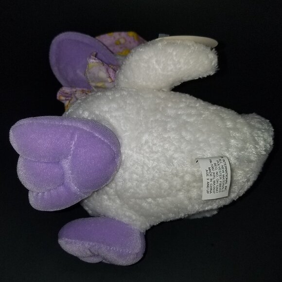 NEW Chosun White Duck Plush Purple Yellow Hat Bonnet Stuffed Animal Toy Easter - Picture 9 of 10